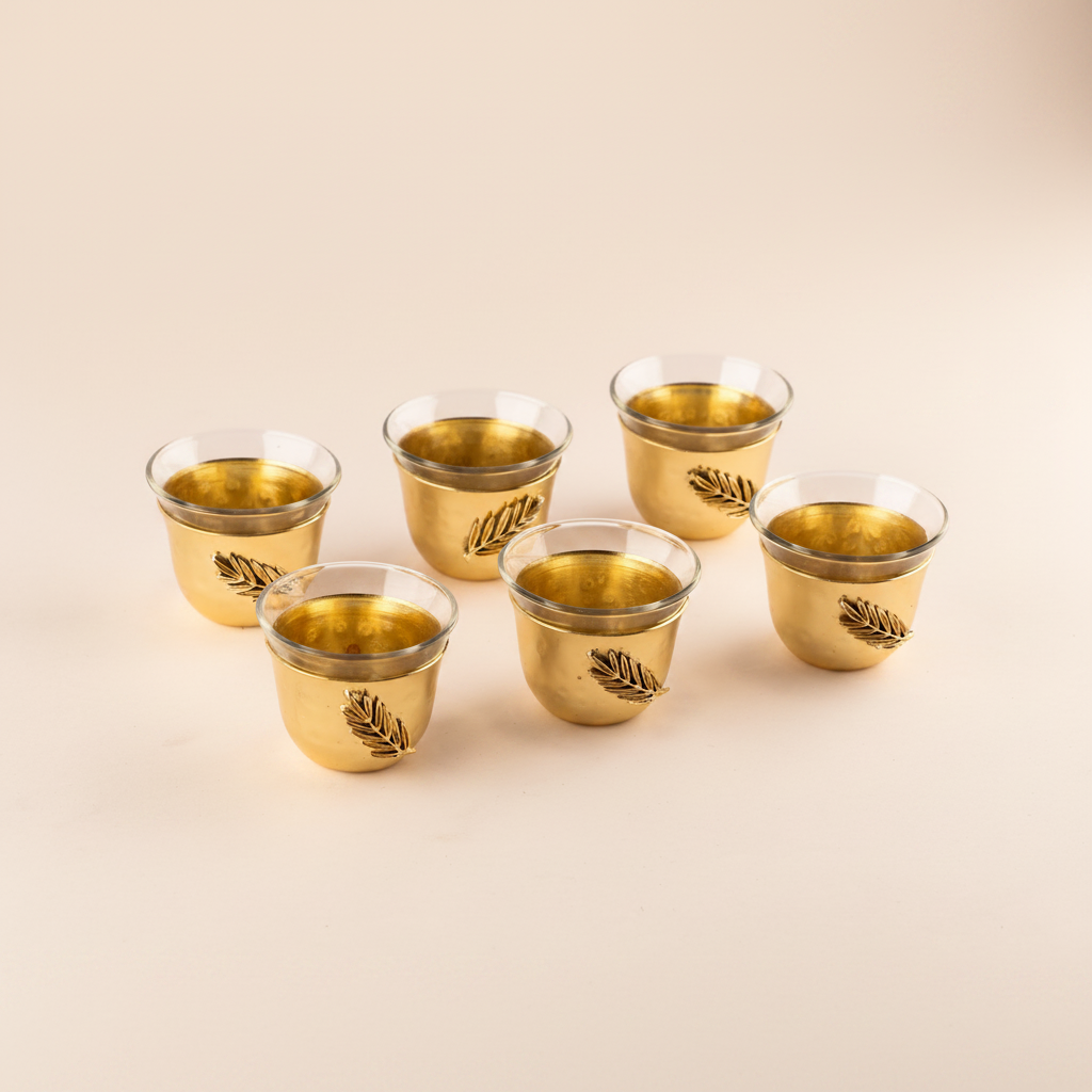 Feather Arabic Coffee Set