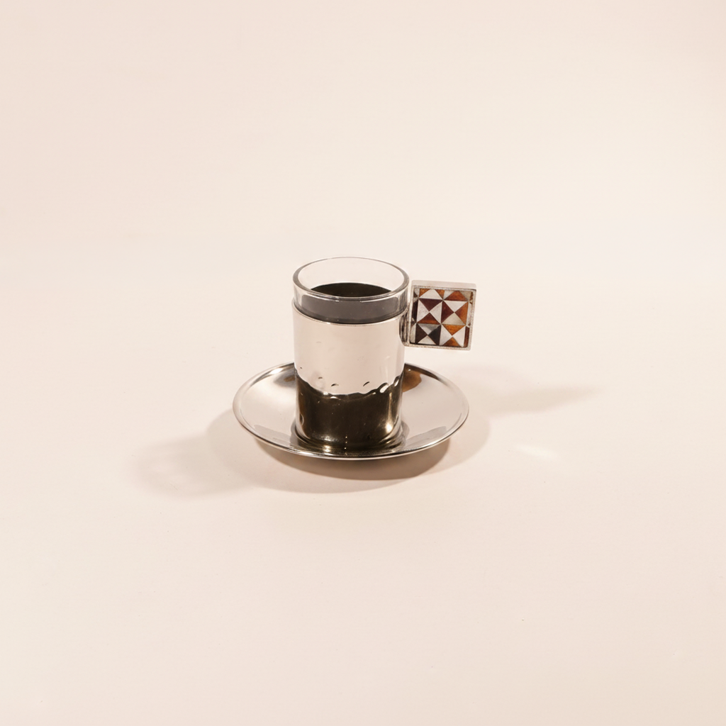 Pearl Square Turkish Coffee Cup