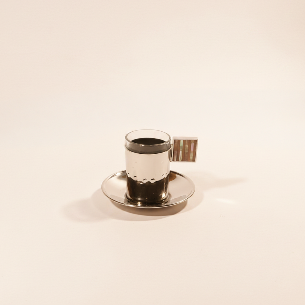 Pearl Square Turkish Coffee Cup