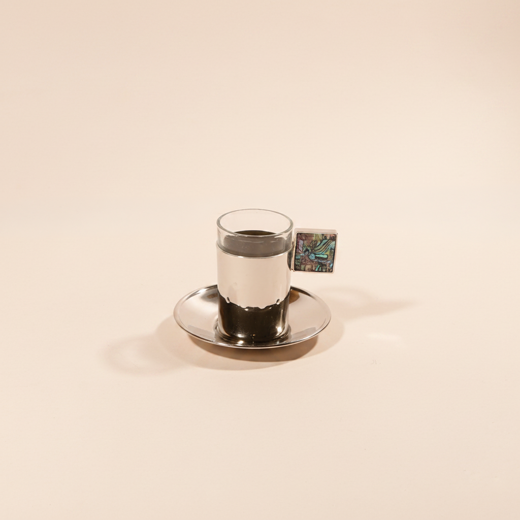 Pearl Square Turkish Coffee Cup