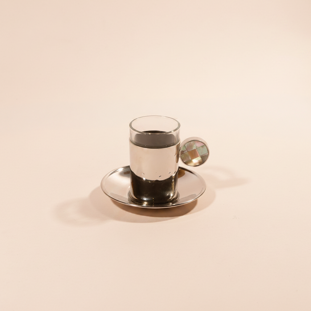 Pearl Turkish Coffee Cup