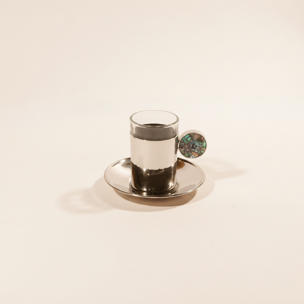 Pearl Turkish Coffee Cup
