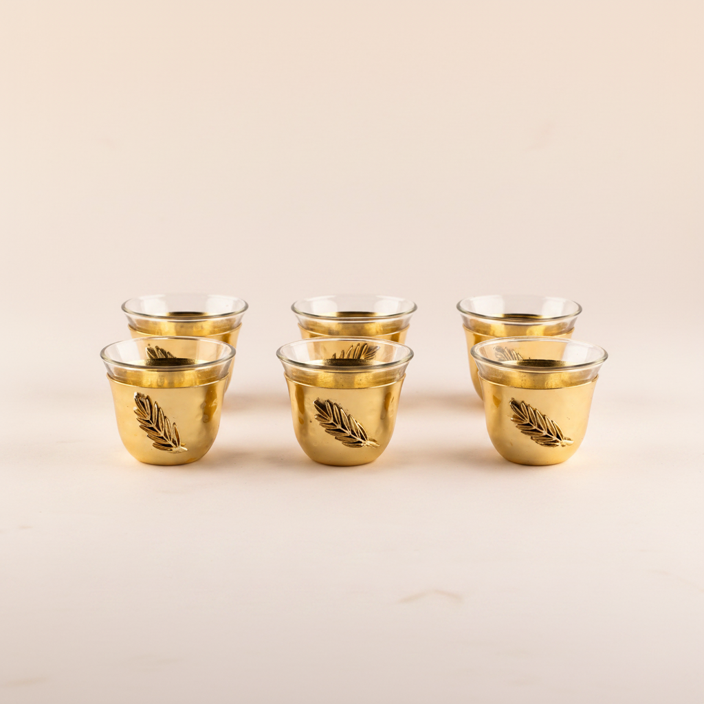 Feather Arabic Coffee Set