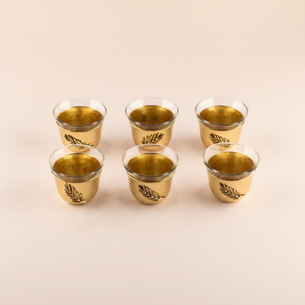 Feather Arabic Coffee Set