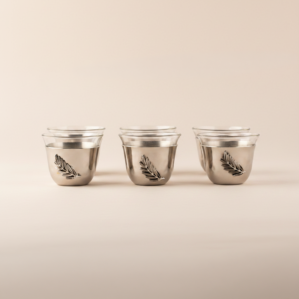 Feather Arabic Coffee Set