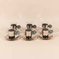 Pearl Turkish Coffee Set