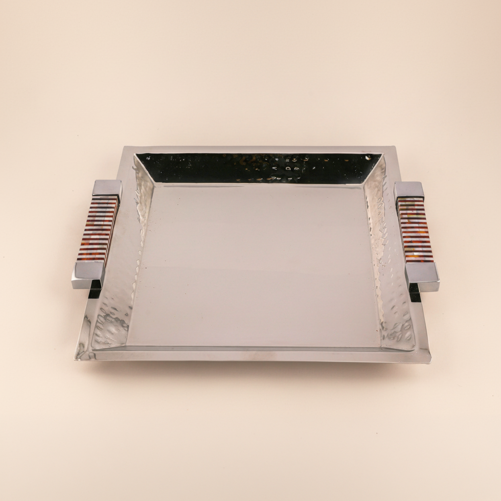 Nacre Square Tray