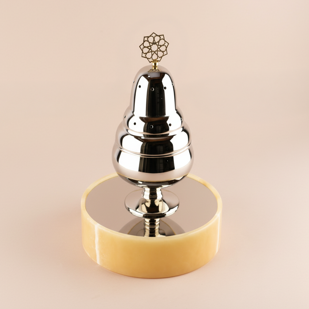 Copper and Marble Censer