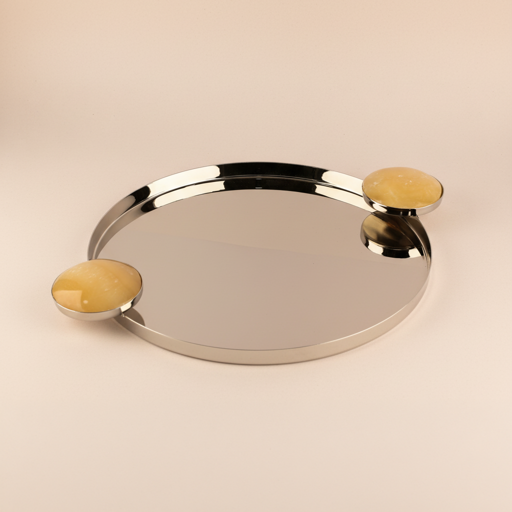 Marble Luna Tray