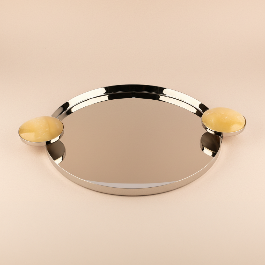 Marble Luna Tray